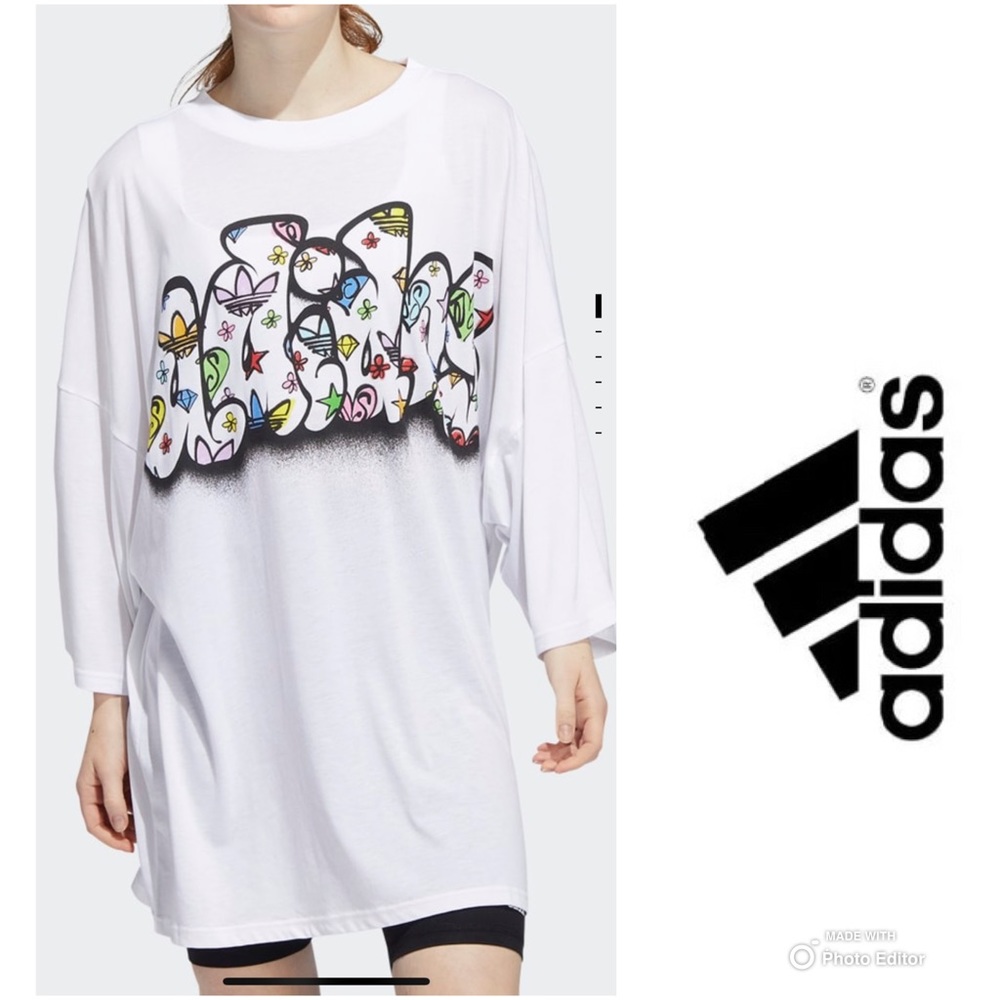 NWT Adidas x Jeremy Scott T Shirt Dress